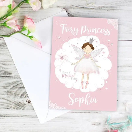 Personalised Fairy Princess Card - Gift Moments