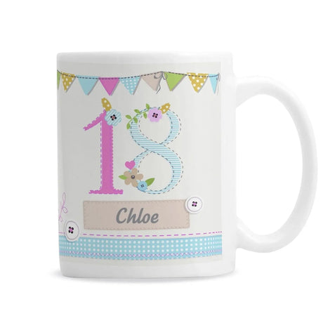 Personalised Female Birthday Mug - Gift Moments