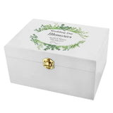 Personalised Fresh Botanical Wooden Keepsake Box - Gift Moments