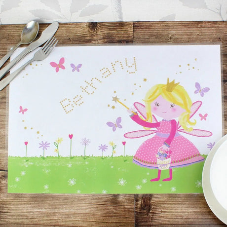 Personalised Garden Fairy Dinner Placemat - Gift Moments