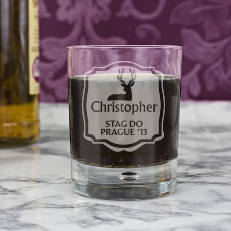 Personalised Glenfiddich Style Whisky Glass - Gift Moments
