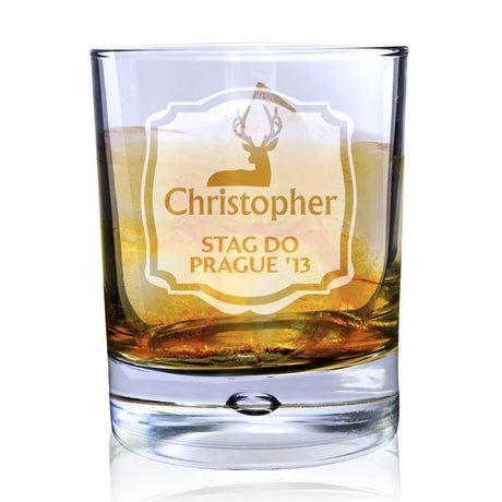 Personalised Glenfiddich Style Whisky Glass - Gift Moments