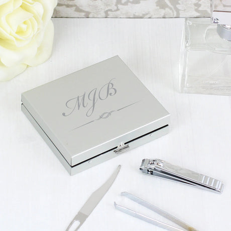 Personalised Initials Manicure 6 Piece Tool Kit - Gift Moments