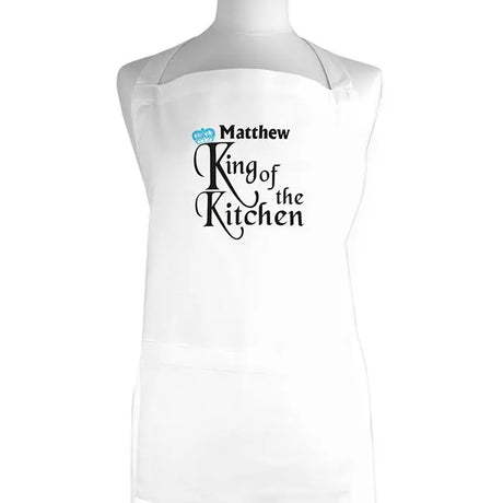 Personalised King of the Kitchen Apron - Gift Moments