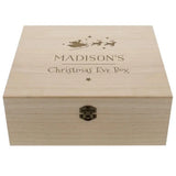 Personalised Large Wooden Christmas Eve Box - Gift Moments