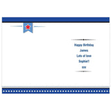 Personalised Male Birthday Star Card - Gift Moments