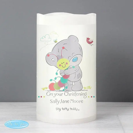 Personalised Me To You Cuddle Bug LED Candle - Gift Moments