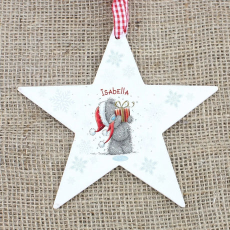 Personalised Me to You Christmas Star Decoration - Gift Moments