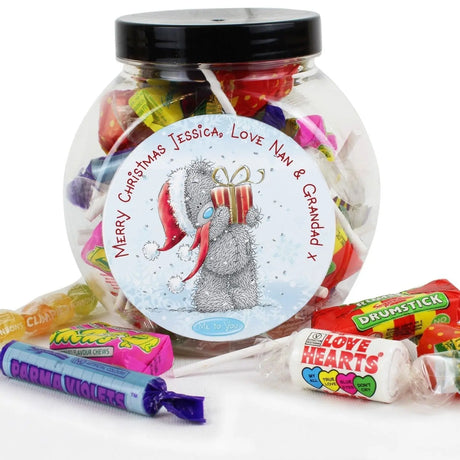 Personalised Me to You Christmas Sweet Jar - Gift Moments