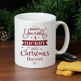 Personalised Merry Little Christmas Mug - Gift Moments