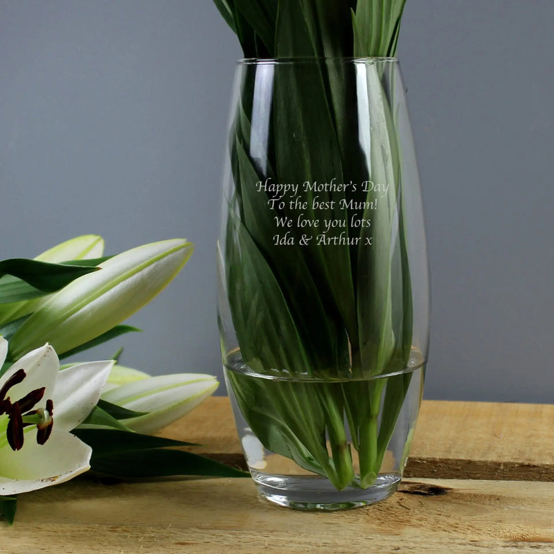 Personalised Message Bullet Vase - Gift Moments