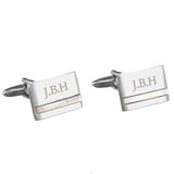 Personalised Mother of Pearl Cufflinks - Gift Moments