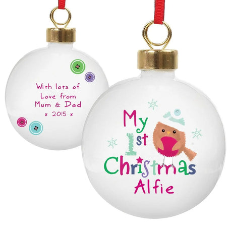 Personalised My First Christmas Tree Bauble - Gift Moments
