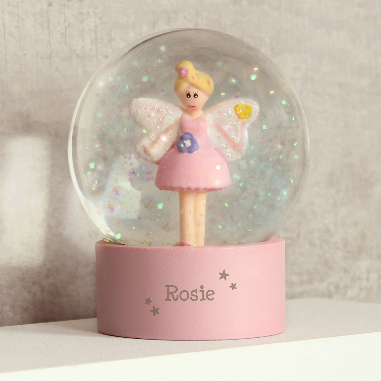 Personalised Name Fairy Snow Globe - Gift Moments