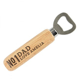 Personalised No.1 Wooden Bottle Opener - Gift Moments