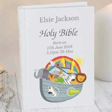 Personalised Noah's Ark Bible - Gift Moments