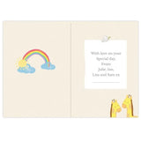 Personalised Noah's Ark Card - Gift Moments