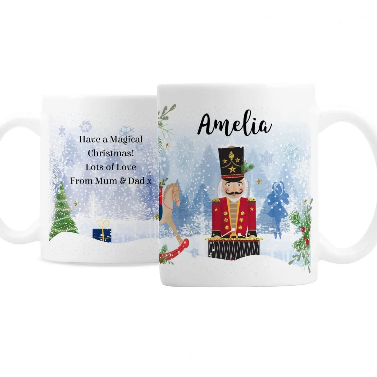 Personalised Nutcracker Christmas Mug - Gift Moments