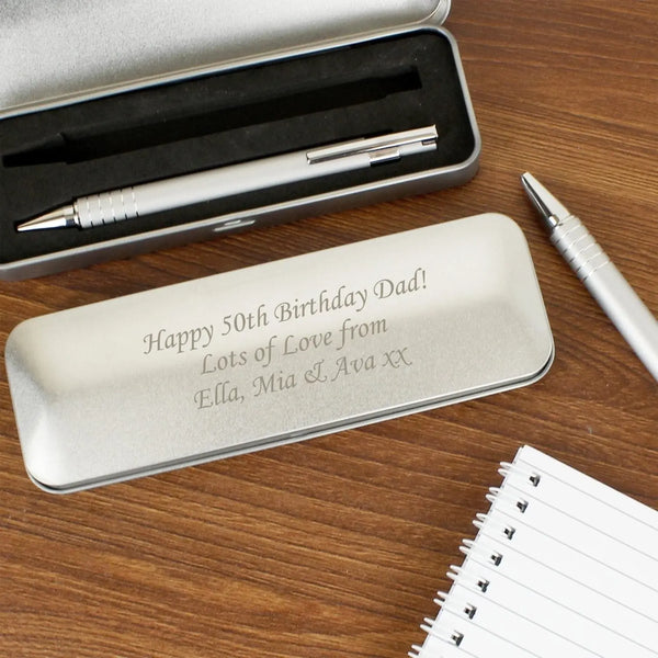 Personalised Pen and Pencil Gift Set - Gift Moments