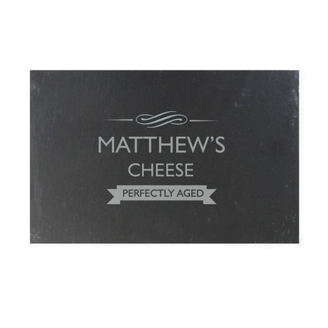 Personalised Perfectly Aged Slate Cheese Board - Gift Moments