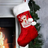 Personalised Pocket Teddy My 1st Christmas Luxury Stocking - Gift Moments