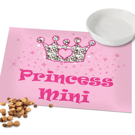 Personalised Princess Pet Feeding Placemat - Gift Moments