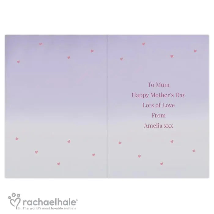 Personalised Rachael Hale 'Just for You' Kitten Card - Gift Moments