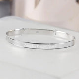 Personalised Sterling Silver Childs Star Expanding Bracelet - Gift Moments