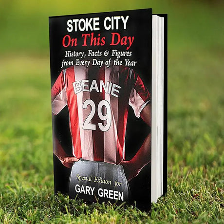 Personalised Stoke City FC On This Day Book - Gift Moments