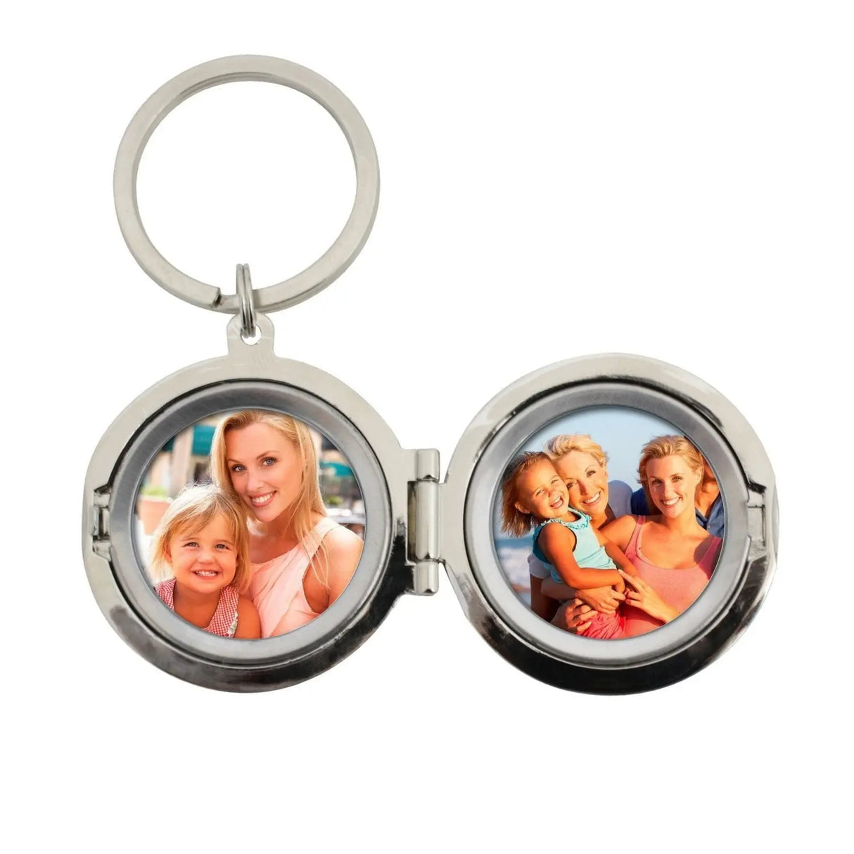 Personalised The Moon & Back Photo Keyring - Gift Moments
