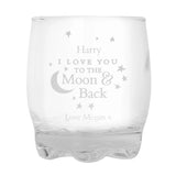 Personalised The Moon & Back Tumbler - Gift Moments