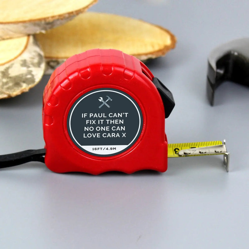 Personalised Tools Tape Measure - Gift Moments