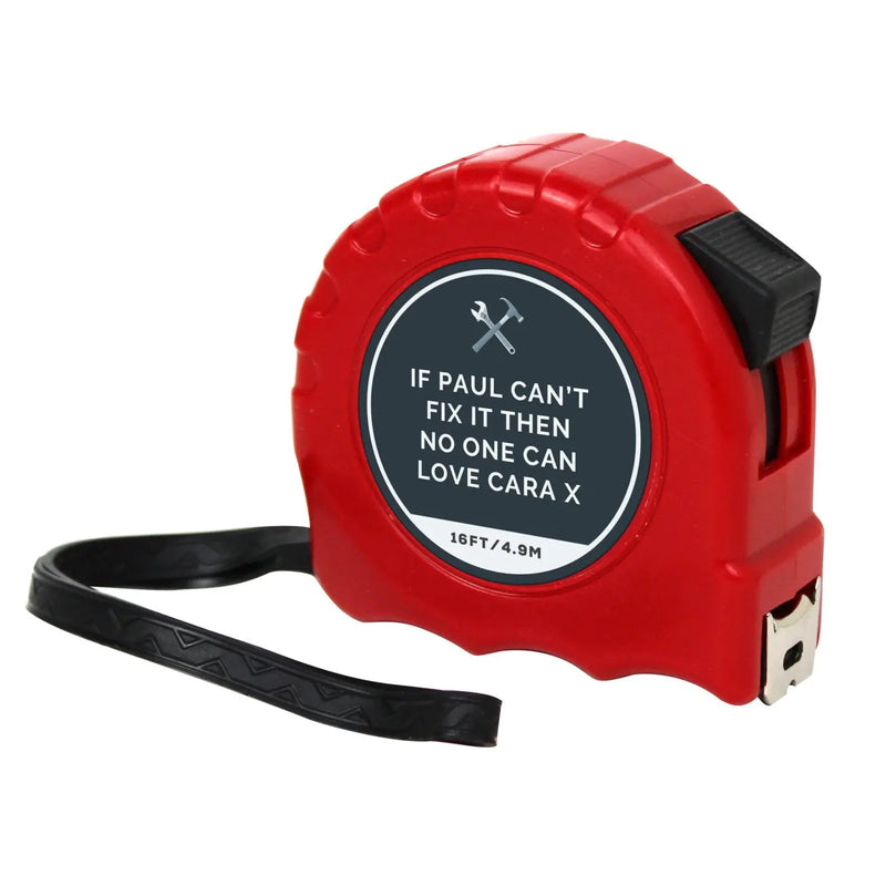 Personalised Tools Tape Measure - Gift Moments