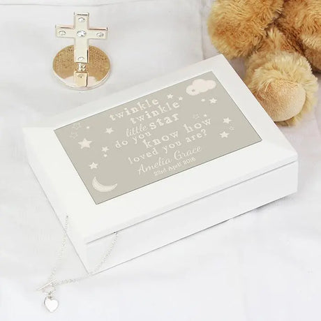 Personalised Twinkle Twinkle Jewellery Box - Gift Moments