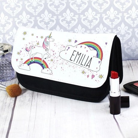 Personalised Unicorn Make Up Bag - Gift Moments