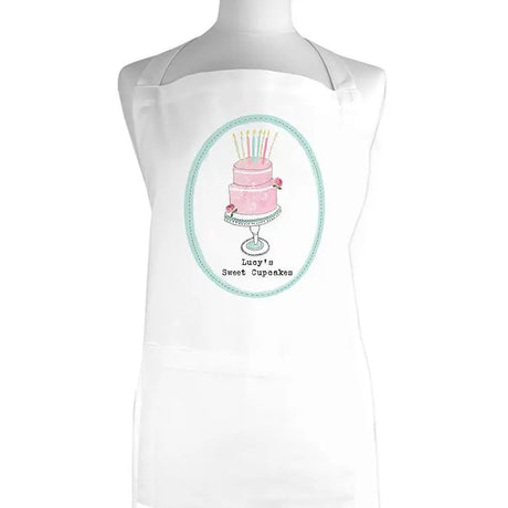 Personalised Vintage Pastel Cupcake Apron - Gift Moments