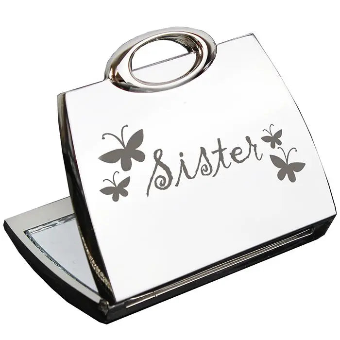 Sister Handbag Compact Mirror - Gift Moments