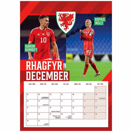 Wales FA A3 Calendar 2024