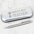 World's Best Teacher Pen & Box - Gift Moments