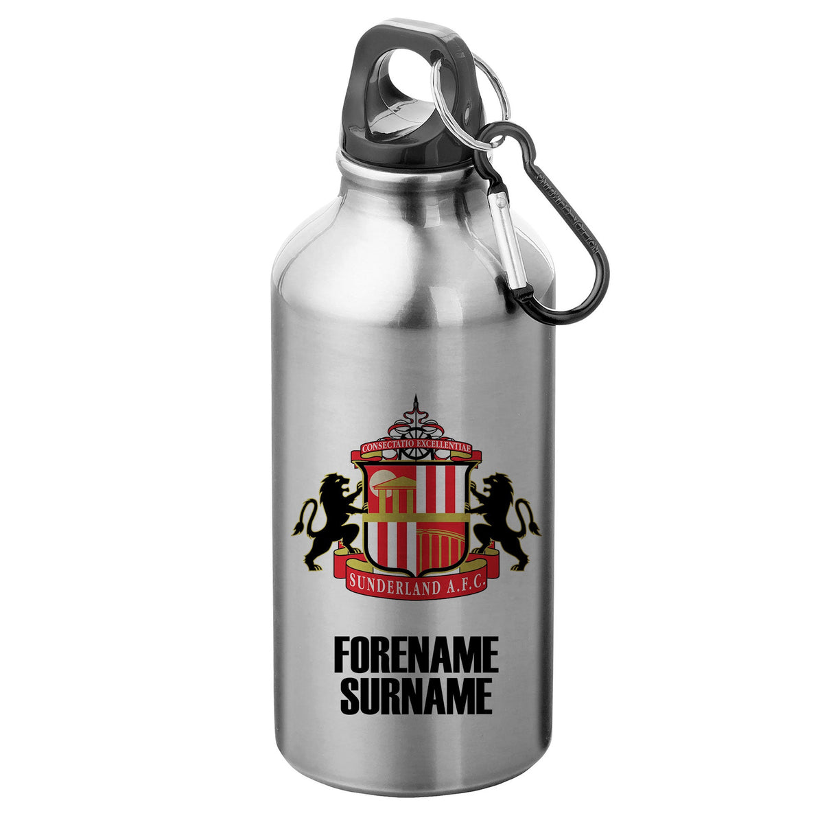 Personalised Sunderland AFC Crest Water Bottle