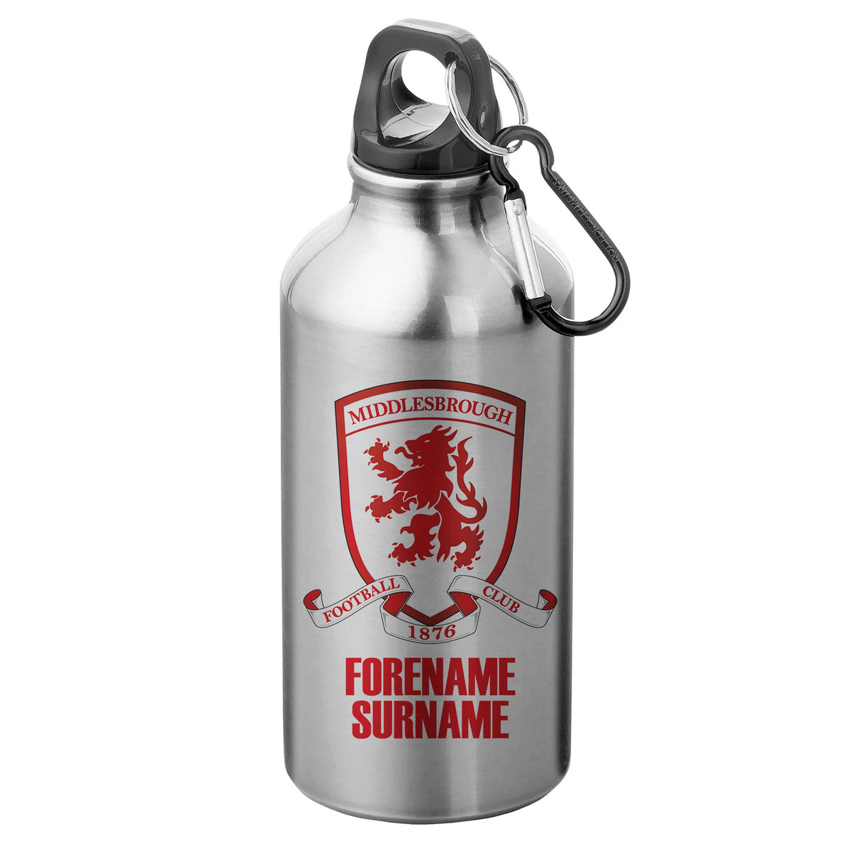 Personalised Middlesbrough FC Crest Water Bottle