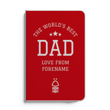 Personalised Nottingham Forest FC World's Best Dad A5 Notebook
