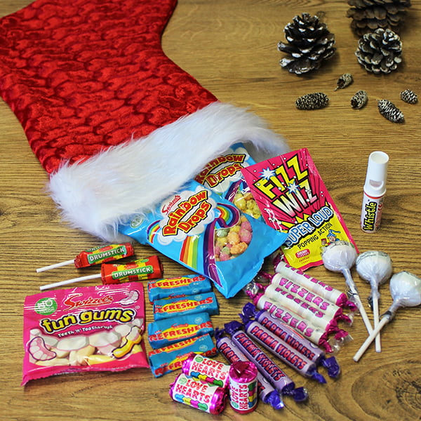 Sweet Filled Christmas Stocking - Gift Moments