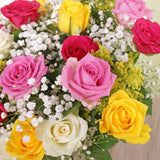 Colourful Roses Bouquet - Gift Moments