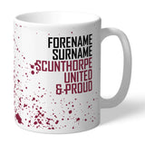 Personalised Scunthorpe United FC Proud Mug