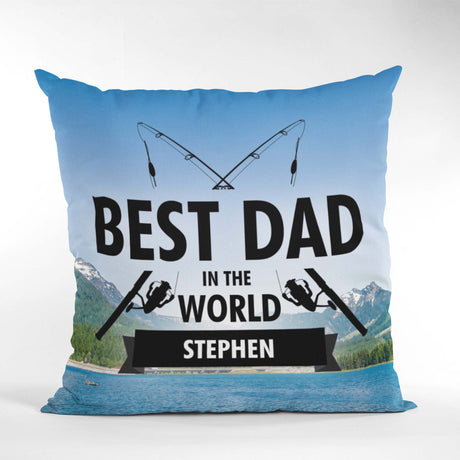 Fishing Best Dad Cushion - Gift Moments