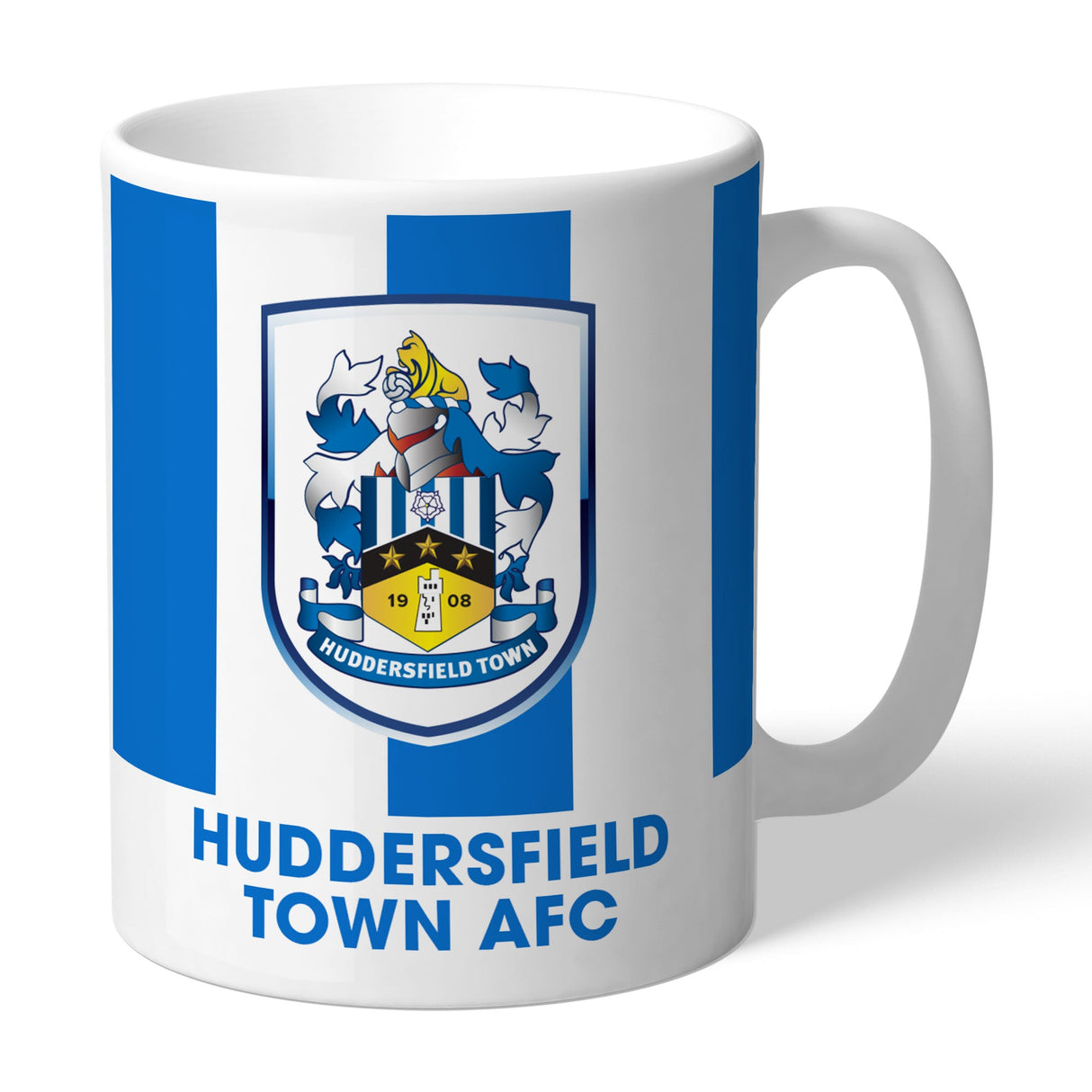Personalised Huddersfield Town FC Bold Crest Mug