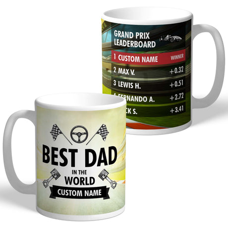 Best Dad Grand Prix Mug - Gift Moments