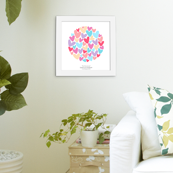 Framed 'The Circle Of Love' Print - Gift Moments