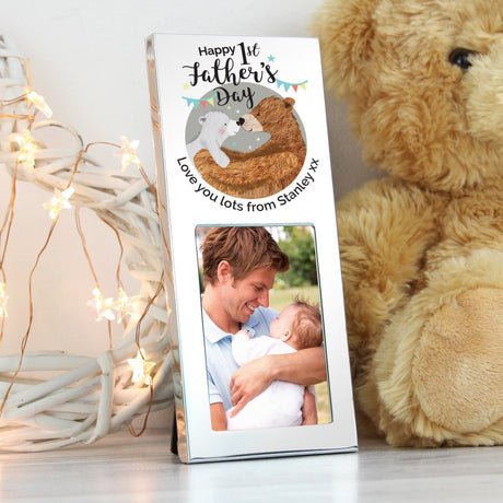 1st Fathers Day Daddy Bear 2x3 Photo Frame - Gift Moments
